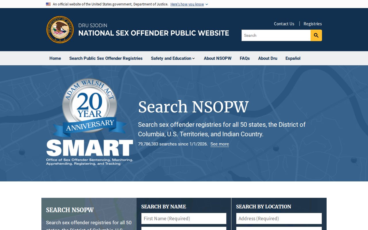 Denver County sex offender check using the national registry search