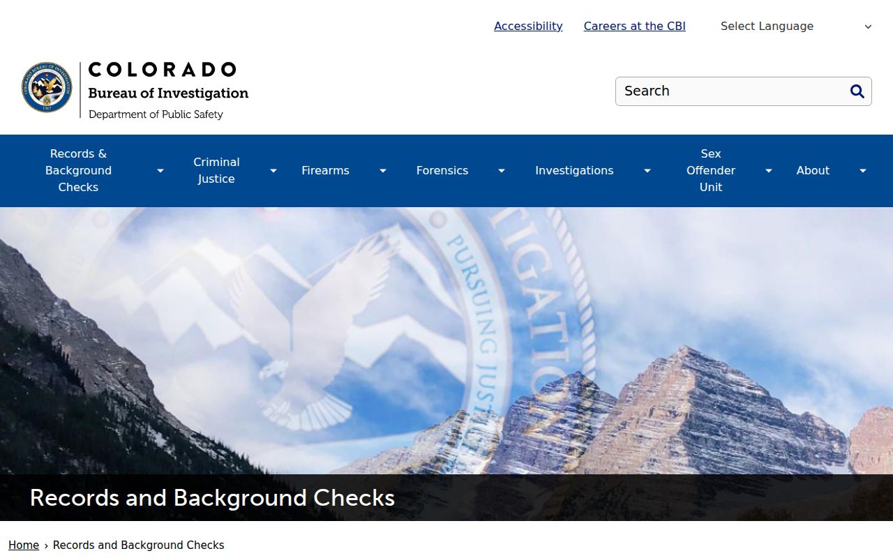 Denver County criminal history and CBI background check services